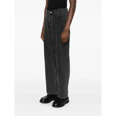 Carhartt Five-pocket Trousers In Black