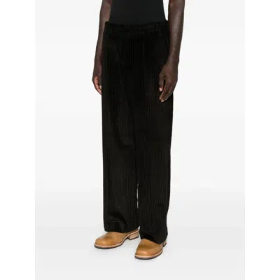Our Legacy Cotton Pants In Black