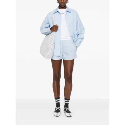 Alexander Wang Cotton Shirts In Blue