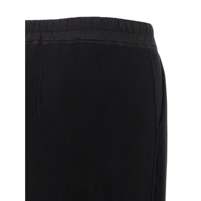 Rick Owens Drkshdw Drawstring Front-split Maxi Skirt In Black