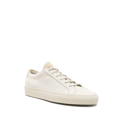 Common Projects Cotton Sneakers In Neutral