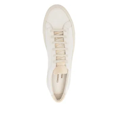 Common Projects Cotton Sneakers In Neutral