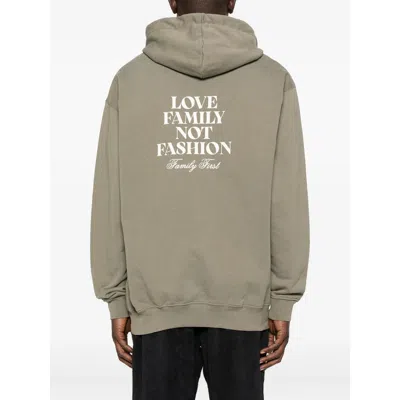 Family First Long-sleeved Hooded Sweatshirt