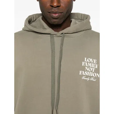 Family First Long-sleeved Hooded Sweatshirt