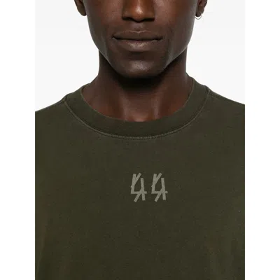 44 Label Group Green Crewneck Graphic Print T-shirt In Green