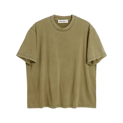 Our Legacy Cotton T Shirts In Green