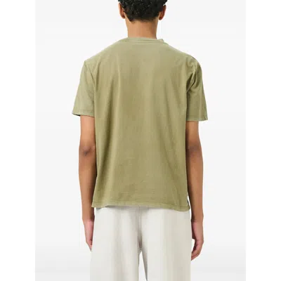 Our Legacy Cotton T Shirts In Green