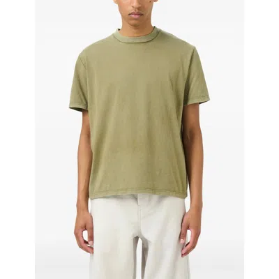 Our Legacy Cotton T Shirts In Green