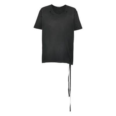 Ann Demeulemeester Cotton T Shirts In Black