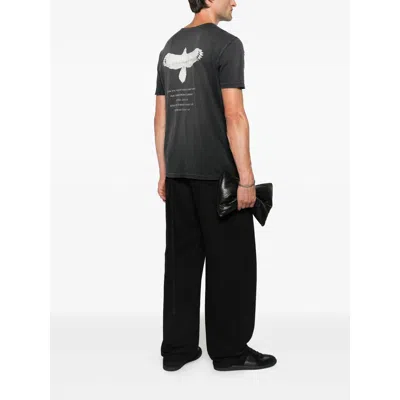 Ann Demeulemeester Cotton T Shirts In Black