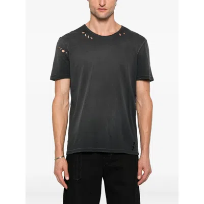 Ann Demeulemeester Cotton T Shirts In Black