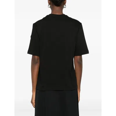 Moncler X Edward Enninful Cotton T Shirts In Black