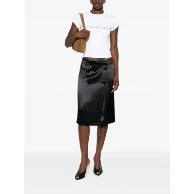 Alexander Wang Cotton T Shirts In White