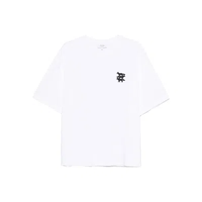 Maison Kitsuné Stunt Fox Oversized Fit T-shirt Clothing In White