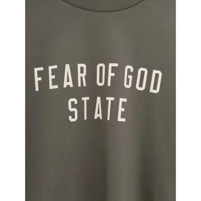 Essentials Cotton T Shirts In Green