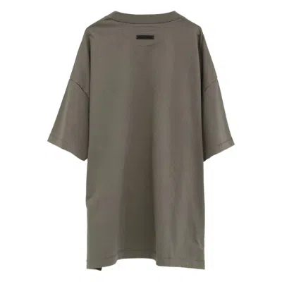 Essentials Cotton T Shirts In Green