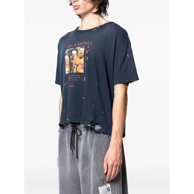 Paly Hollywood Cotton T Shirts In Blue