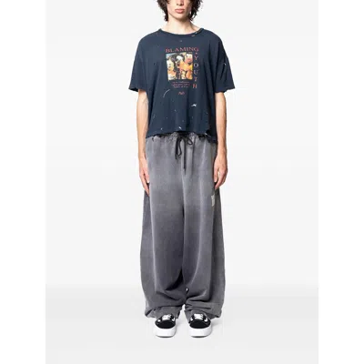 Paly Hollywood Cotton T Shirts In Blue