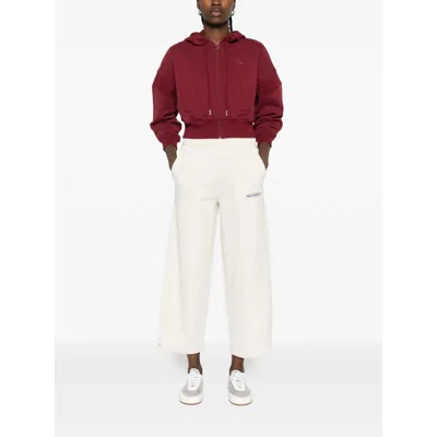 New Balance Cotton Tops In Burgundy