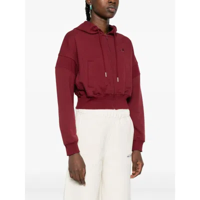 New Balance Cotton Tops In Burgundy