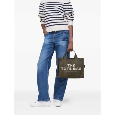 Marc Jacobs Cotton Tote Bags In Green