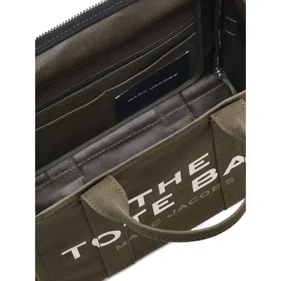 Marc Jacobs Cotton Tote Bags In Green