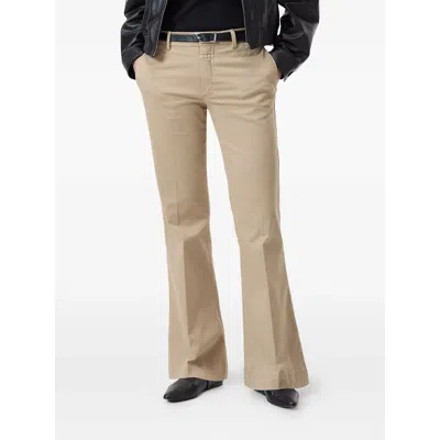 Closed Denim Flared Trousers In Neutral