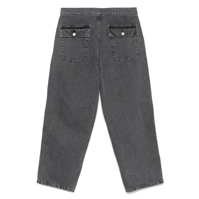 The Editor Denim Loose-fit Jeans In Black