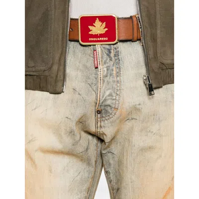 Dsquared2 Cool Guy Faded-effect Paint-splatter Jeans In Neutral