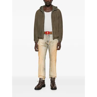 Dsquared2 Cool Guy Faded-effect Paint-splatter Jeans In Neutral