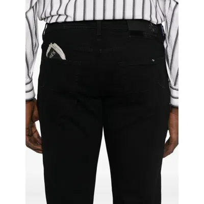Jacob Cohen Denim Slim-fit Jeans In Black