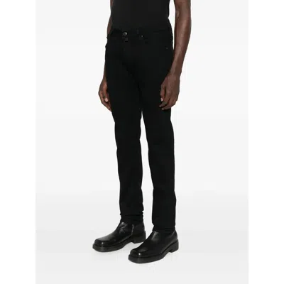 Jacob Cohen Denim Slim-fit Jeans In Black