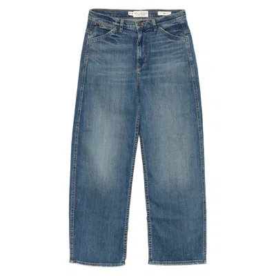 Nili Lotan Denim Straight-leg Jeans In Blue