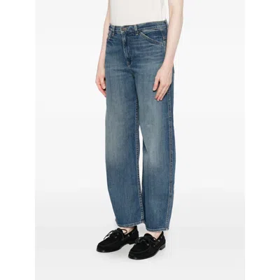 Nili Lotan Denim Straight-leg Jeans In Blue