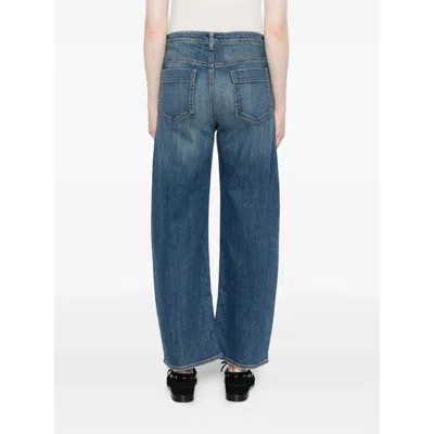 Nili Lotan Denim Straight-leg Jeans In Blue
