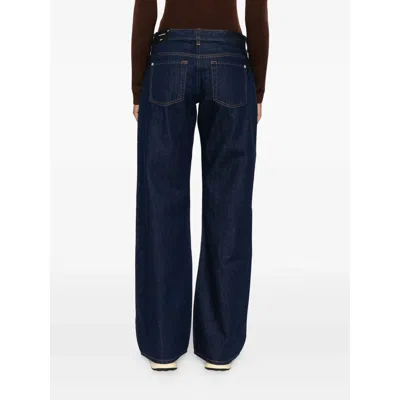 7 For All Mankind Denim Straight-leg Jeans In Blue