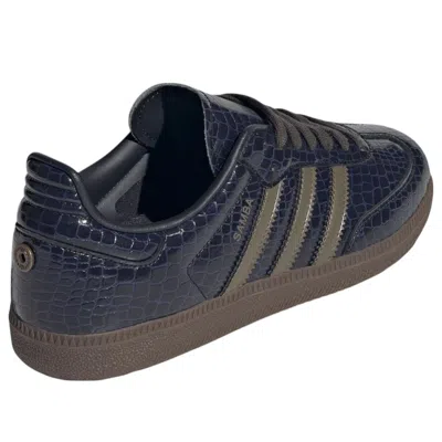 Adidas Originals (wmns) Adidas Samba 'snakeskin Boot' In Blue