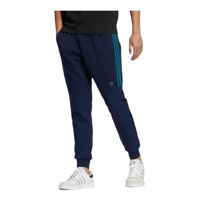 Adidas Originals Men's Adidas Neo Casual Bundle Feet Stripe Sports Pants/trousers/joggers Navy Blue