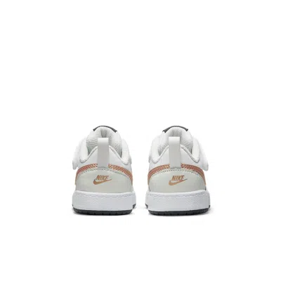 Nike (td)  Court Borough Low 2 'white Metallic Red Bronze' In Multi