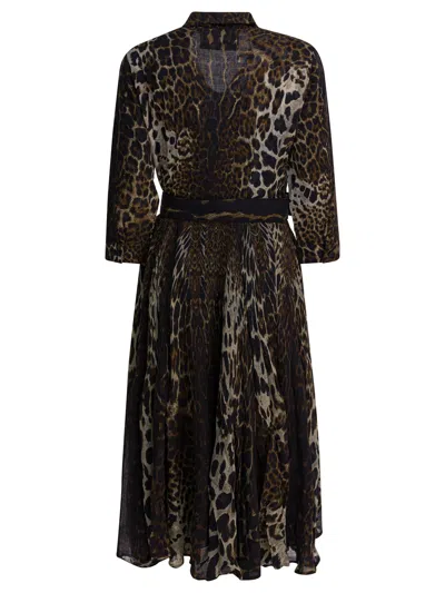 Samantha Sung Dresses Brown In Multi