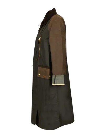 Barbour Evette Wax Jkt Aw25 Wax Cot Outw Jackets Grey In Black