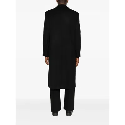 Tonywack Fabric Coats In Black