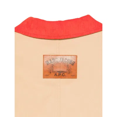 A.p.c. X Marc Jacobs Fabric Jackets In Neutral