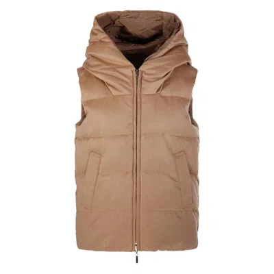 Max Mara The Cube Fabric Jackets In Gold