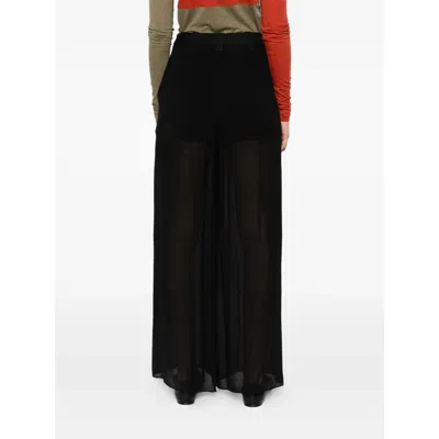 Stella Maxwell For Marella Fabric Pants In Black