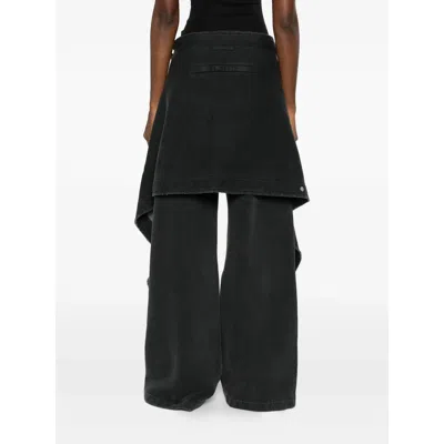 Jean Paul Gaultier Fabric Pants In Black