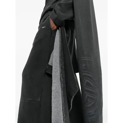 Jean Paul Gaultier Fabric Pants In Black