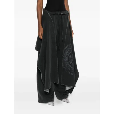 Jean Paul Gaultier Fabric Pants In Black