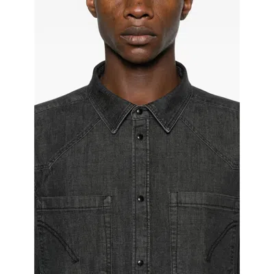 Dondup Fabric Shirts In Green