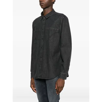 Dondup Fabric Shirts In Green
